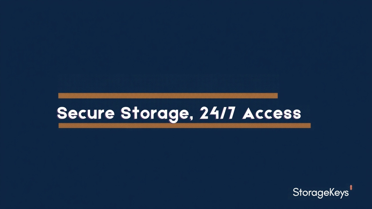 Secure Storage in Dubai: How Security and 24/7 Access Work