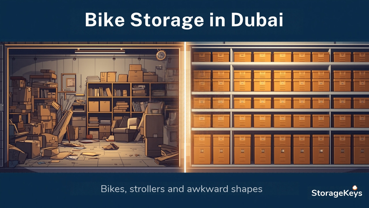 Bike Storage in Dubai: Bikes, Strollers and Awkward Items