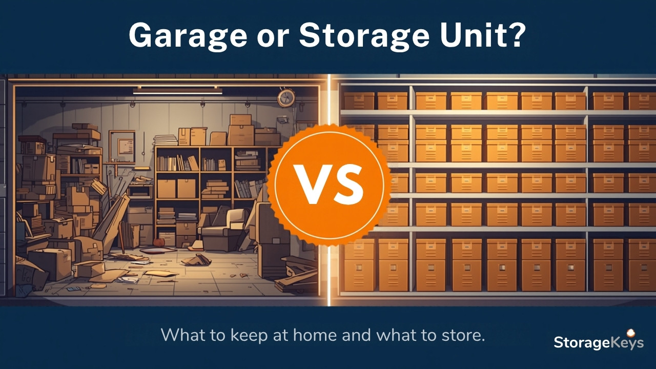 Self Storage vs Your Garage or Spare Room: Which Makes More Sense?