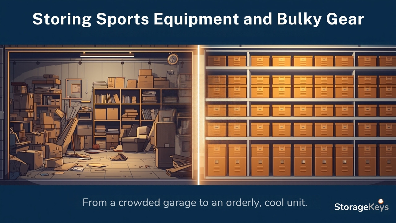 Storing Sports Equipment and Bulky Gear